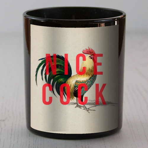 Nice Cock - scented candle by The 13 Prints