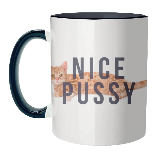 Nice Pussy - unique mug by The 13 Prints