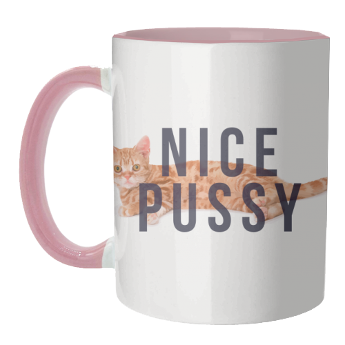 Nice Pussy - unique mug by The 13 Prints