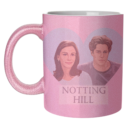 Notting Hill Heart - unique mug by DOLLY WOLFE