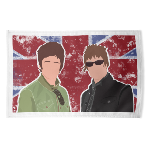 Oasis - funny tea towel by Rock and Rose Creative