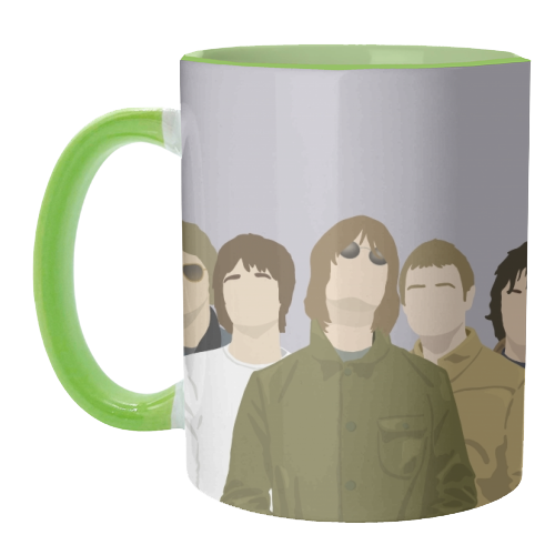 Oasis - unique mug by Cheryl Boland