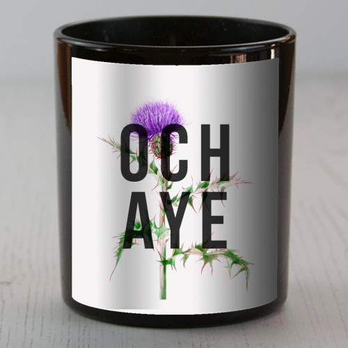 Och Aye - scented candle by The 13 Prints