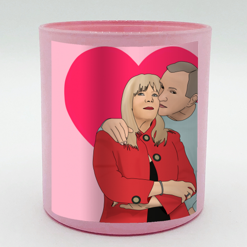 Pam & Mick - scented candle by Pink and Pip