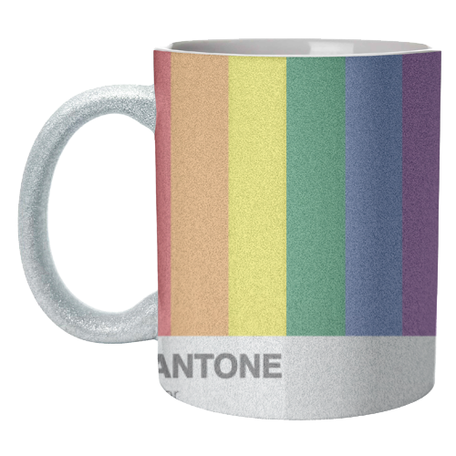 Pantone Queer LGBTQ+ Gay Giftware - unique mug by AbiGoLucky