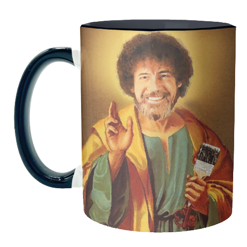 Patron Saint Of Chill - unique mug by Wallace Elizabeth