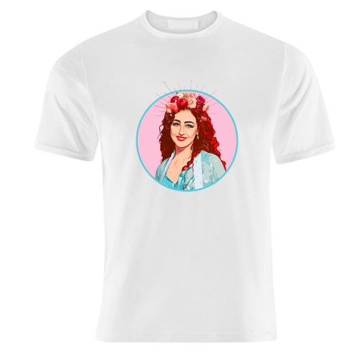 PINK CHAPPELL - unique t shirt by DOLLY WOLFE