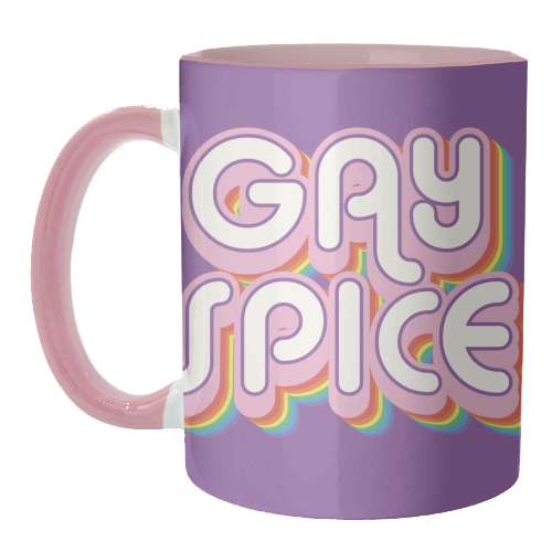 Queer LGBTQIA+ Gay Spice Giftware - unique mug by AbiGoLucky