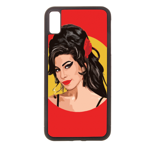 RED AMY - stylish phone case by DOLLY WOLFE