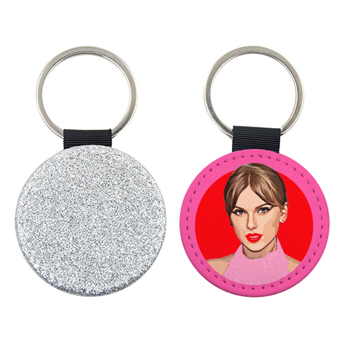 Red lips - keyring by DOLLY WOLFE