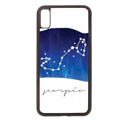 Scorpio Zodiac Constellation - stylish phone case by Toni Scott