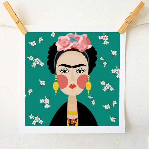 SIMPLY FRIDA - A1 - A4 art print by Nichola Cowdery