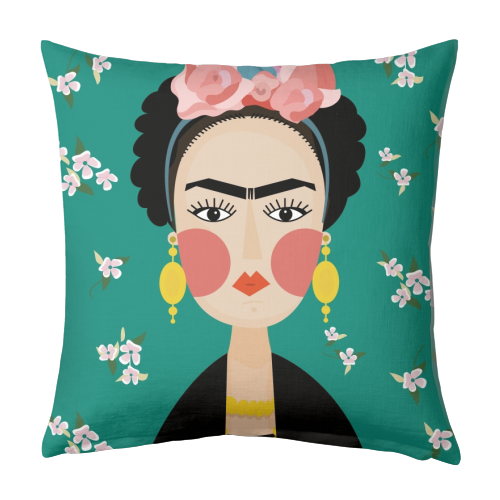 SIMPLY FRIDA - designed cushion by Nichola Cowdery