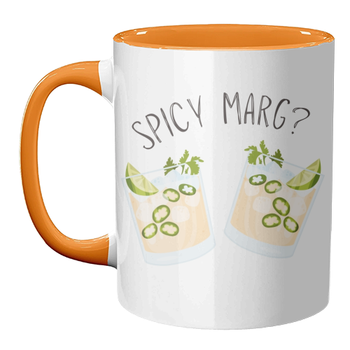 Spicy Marg? - unique mug by Lilly Rose