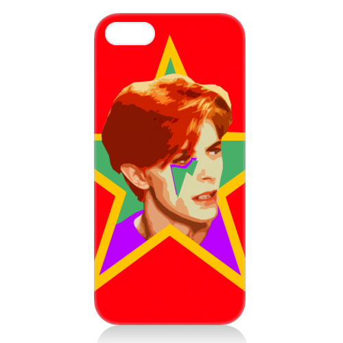 STARMAN - RED - unique phone case by DOLLY WOLFE