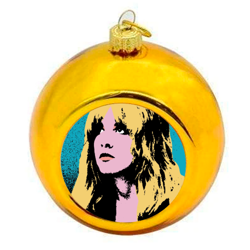 Stevie - colourful christmas bauble by Wallace Elizabeth