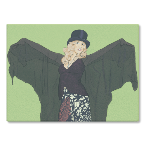 Stevie Nicks - glass chopping board by The Queer Store