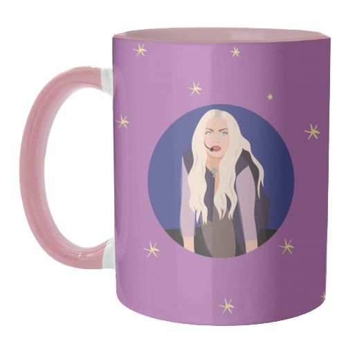 Strike A Pose - unique mug by Laura Lonsdale