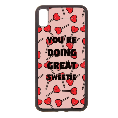 Sweetie print - stylish phone case by The Girl Next Draw