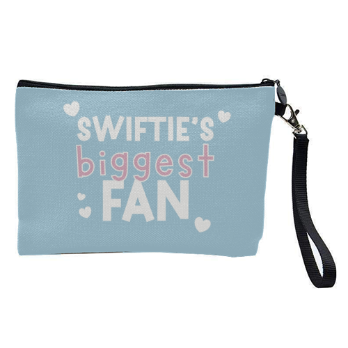 Swiftie's Biggest Fan - pretty makeup bag by Giddy Kipper