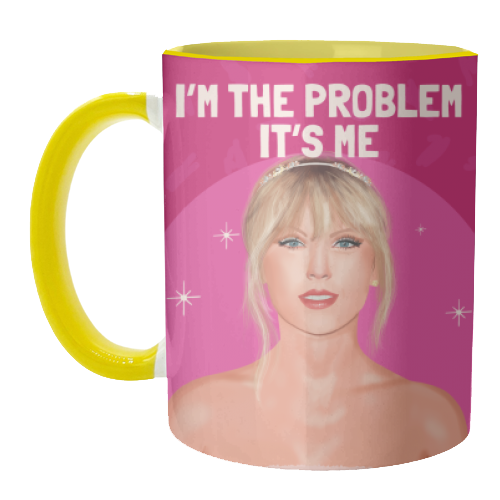 I'm the Problem, It's Me - unique mug by AbiGoLucky