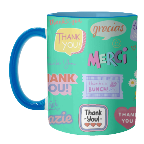 THANK YOU! - unique mug by Lilly Rose