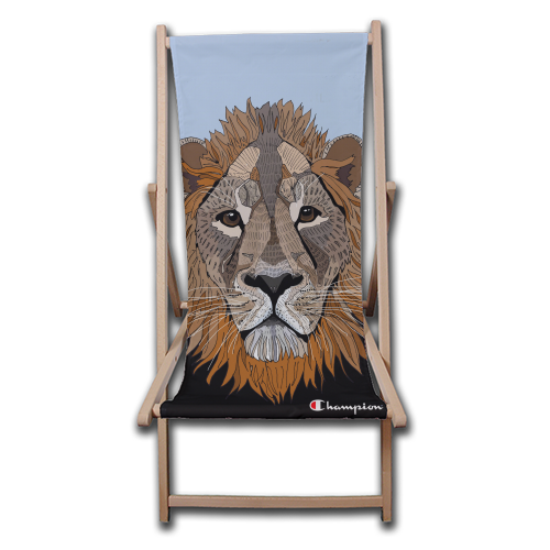 The Champion - canvas deck chair by Casey Rogers