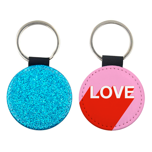 The Word Is Love - keyring by Adam Regester