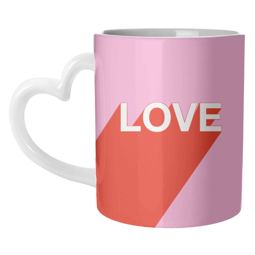 The Word Is Love - unique mug by Adam Regester