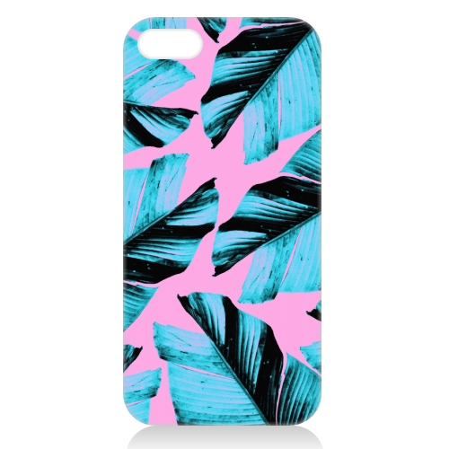 Tropical Banana Leaves Vibes #3 #foliage #decor #art - unique phone case by Anita Bella Jantz