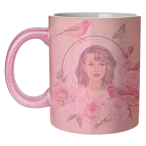 Vintage T - unique mug by DOLLY WOLFE