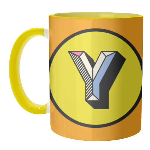 Y - Personalised Home Decor Giftware - unique mug by AbiGoLucky