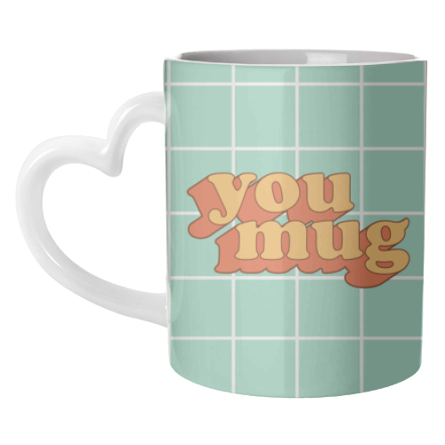 YOU MUG Retro Design - unique mug by AbiGoLucky