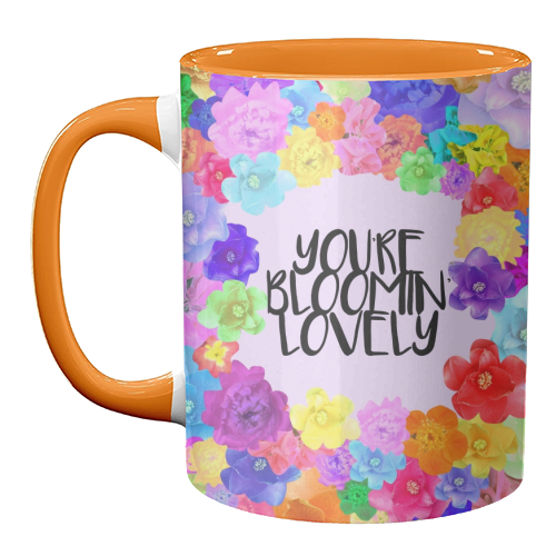 You're Bloomin' Lovely - unique mug by Eloise