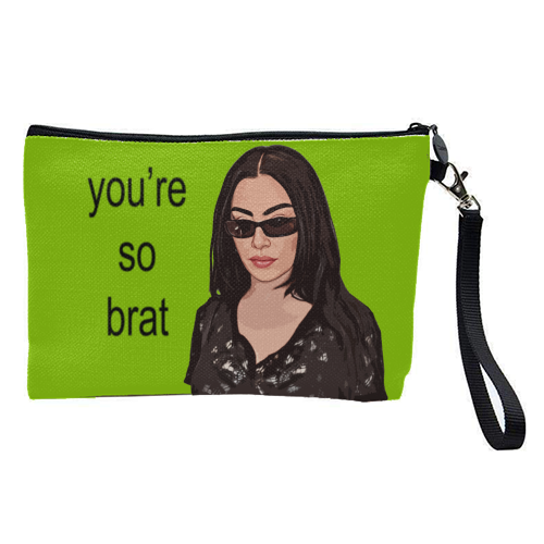 you're so brat - pretty makeup bag by DOLLY WOLFE